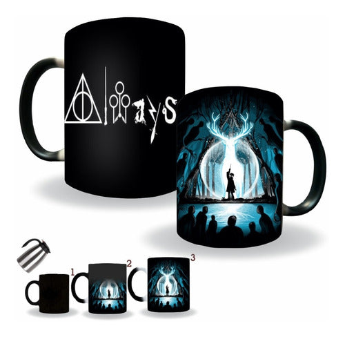 Taza mágica Always Harry Potter